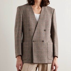 Gucci, Vintage Macro Galles Jacket, Beige-Brown-Red Prince of Wales, 52
